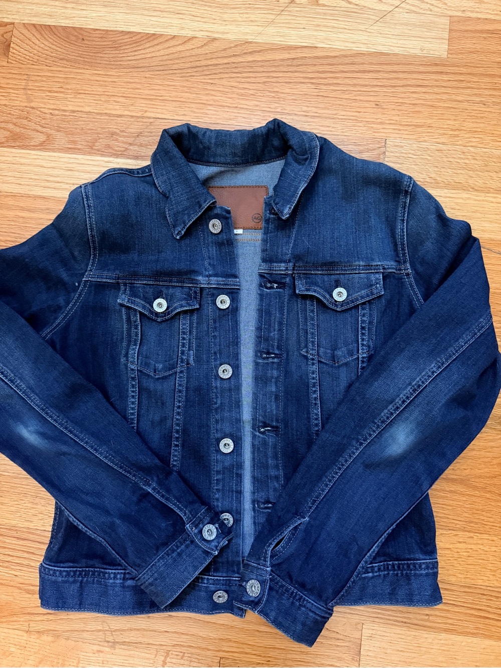 AG - Adriano Goldschmied Robyn Dark Blue Denim Jacket